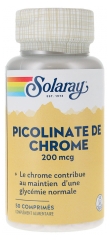 Solaray Picolinate de Chrome 200 mcg 90 Unit&eacute;s