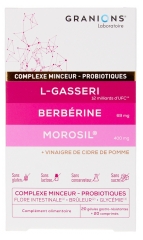 Granions Complexe Minceur 20 G&eacute;lules Gastro R&eacute;sistantes + 20 Comprim&eacute;s