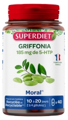 Superdiet Griffonia 185 mg de 5-HTP 40 Unit&eacute;s