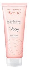 Av&egrave;ne Body Eau Thermale - - Gel Douche Douceur - Peaux Sensibles Visage et Corps 100 ml