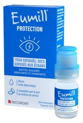 Eumill Protection Gouttes Lubrifiantes Yeux Fatigu&eacute;s & Secs 10 ml 