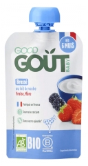 Good Go&ucirc;t Brass&eacute; M&ucirc;re Fraise d&egrave;s 6 Mois Bio 90 g