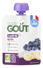 Good Go&ucirc;t Le Petit D&eacute;j Myrtille Banane Riz d&egrave;s 6 Mois Bio 70 g