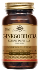 Solgar Extrait de Feuille de Ginkgo Biloba 60 G&eacute;lules V&eacute;g&eacute;tales