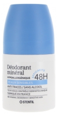 Stentil D&eacute;odorant Min&eacute;ral pour Peaux Sensibles 48H Roll-On 50 ml