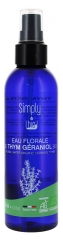 Simply Bio Eau Florale de Thym G&eacute;raniol Bio Flacon Vaporisateur 200 ml 
