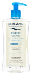 Neutraderm Relipid+ Huile Lavante Relipidante Peaux Sensibles et Tr&egrave;s S&egrave;ches 400 ml