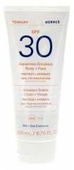 Korres Yoghurt &Eacute;mulsion Solaire Visage & Corps SPF30 200 ml