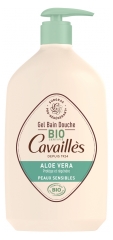 Cavaill&egrave;s Gel Bain et Douche Aloe Vera Peaux Sensibles 1 L