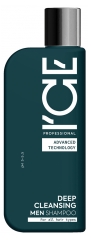 ICE Professional Men Shampoing Purifiant et &Eacute;quilibrant Nettoyage Intense 250 ml