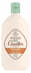 Cavaill&egrave;s Gel Bain et Douche Huile de Macadamia Peaux S&egrave;ches Bio 400 ml