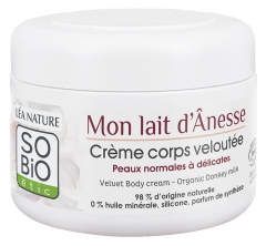 L&eacute;a Nature SO BIO &eacute;tic Mon Lait d'&Acirc;nesse Cr&egrave;me Corps Velout&eacute;e Biologique 200 ML
