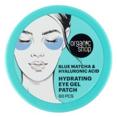 Organic Shop Patchs Hydrogel Yeux Hydratants au Th&eacute; Matcha et Acide Hyaluronique