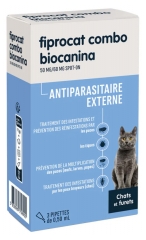 Biocanina Fiprocat Combo Chat Furet 3 pipettes