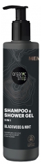 Organic Shop Men &Eacute;corce de Ch&ecirc;ne et Menthe Shampoing-Douche 2en1 280 ML