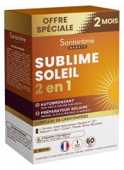 Santarome Sublime Soleil 2en1 Compl&eacute;ment Alimentaire 60 G&eacute;lules