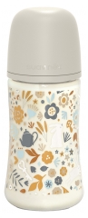 Suavinex Wonderland Biberon T&eacute;tine Sym&eacute;trique M D&eacute;bit Moyen 270 ml D&egrave;s 3 Mois
