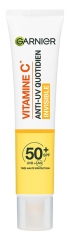 Garnier SkinActive Vitamine C Fluide Anti UV Anti Taches Invisible SPF50+ 40 ML