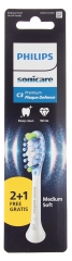 Philips Sonicare HX9043/87C3 Premium Plaque Defence 3 T&ecirc;tes de Brosse dont 1 Offerte
