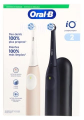 Oral-B IO Laboratory 2 Duo Brosses &agrave; Dents Rechargeables 3 Modes Intelligents + Accessoires