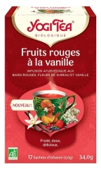 Yogi Tea Fruits Rouges &agrave; la Vanille Bio 17 Unit&eacute;s