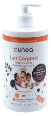 Aun&eacute;a Cosm&eacute;tique Aun&eacute;a Lait Corporel Visage et Corps 750 ml