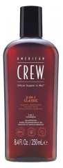 American Crew 3en1 Classique Corps et Cheveux 250 ml