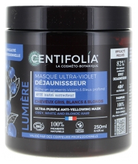 Centifolia Lumi&egrave;re Masque Ultra-Violet D&eacute;jaunisseur Biologique 250 ML