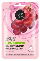 Organic Shop Collagen Therapy Masque Papier Tenseur et Remodelant 1 Unit&eacute;