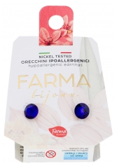 Farma Bijoux Boucles d'Oreilles Hypoallerg&eacute;niques Xirius Piatto 6.3 MM