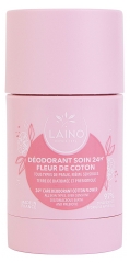 Laino D&eacute;odorant Soin 24H Fleur de Coton 60 Grammes
