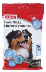 Beaphar B&acirc;tonnets Dentaires Grands Chiens 7 Unit&eacute;s