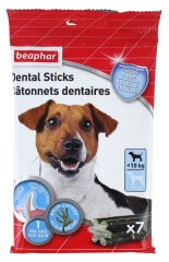 Beaphar B&acirc;tonnets Dentaires Petits Chiens 7 Unit&eacute;s