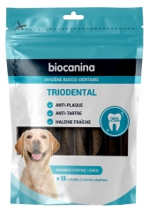 Biocanina Triodental Grands Chiens 15 Unit&eacute;s V&eacute;g&eacute;tales