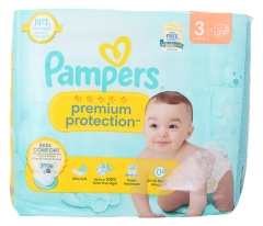 Pampers Premium Protection Skin Comfort T3 29 Couches 6-10 kg