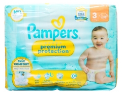 Pampers Premium Protection Skin Comfort T3 30 Couches 6-10 kg
