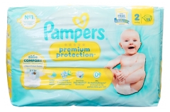 Pampers Premium Protection Skin Comfort T2 35 Couches 4-8 kg