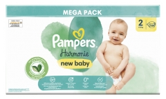 Pampers New Baby Harmonie T2 104 Couches 4-8 kg
