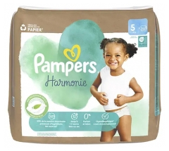 Pampers Harmonie T5 31 Couches Emballage Recycl&eacute; 11-16 kg