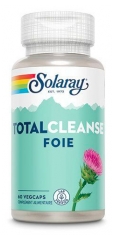 Solaray Total Cleanse Foie 60 Unit&eacute;s V&eacute;g&eacute;tales