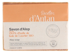 Recettes d'Antan Authentique Savon d'Alep 35% 200 Grammes