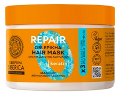 Natura Siberica Oblepikha Masque Repair K&eacute;ratine &agrave; l'Argousier Cheveux Secs et Abim&eacute;s