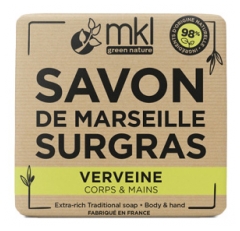 MKL Green Nature Savon de Marseille Surgras Verveine 100 Grammes