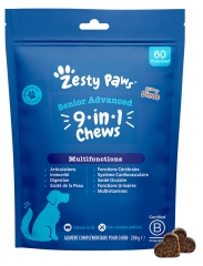 Zesty Paws Friandises pour Chien Multifonctions Dinde 200 Grammes
