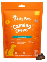 Zesty Paws Friandises pour Chien Apaisant Dinde 200 Grammes