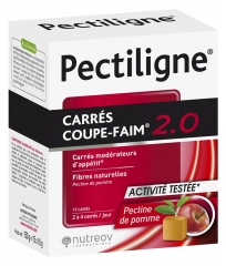 Nutreov Pectiligne Carr&eacute;s Coupe-Faim 2.0 15 Unit&eacute;s