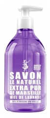 Savon Le Naturel Extra Pur de Marseille Miel Lavande 500 ML