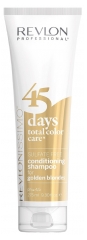 Revlon Professional 45 Days Revlonissimo Conditionneur Shampoing Cheveux Blonds Dor&eacute;s 275 ml