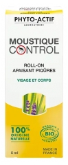 Phyto-Actif Moustique Control Roll-On Apaisant Piq&ucirc;res Visage et Corps 5 ml