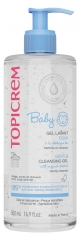Topicrem Baby Gel Lavant Doux &agrave; la Ch&acirc;taigne Bio 500 ml
